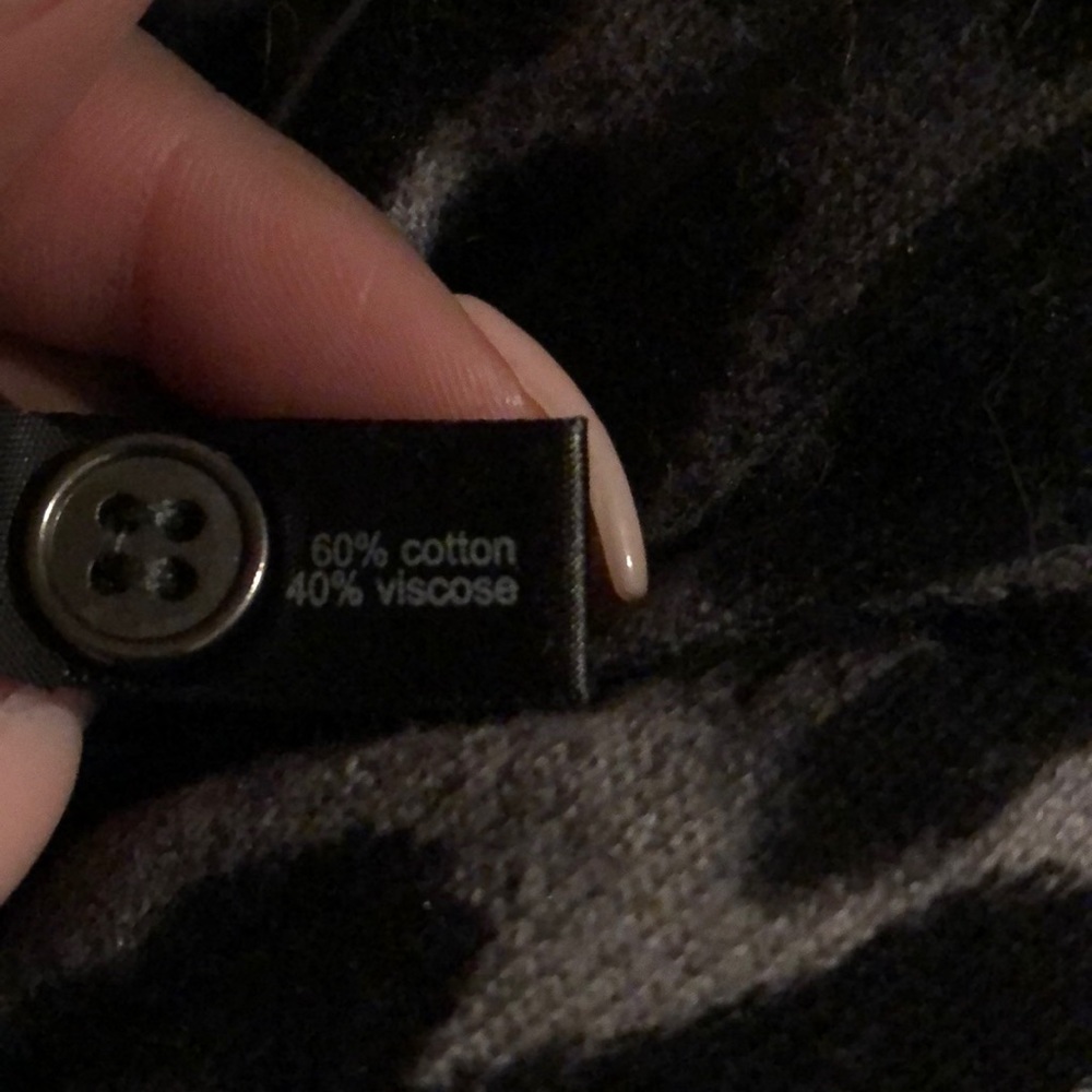 The Limited gray & black cardigan - Picture 3 of 3